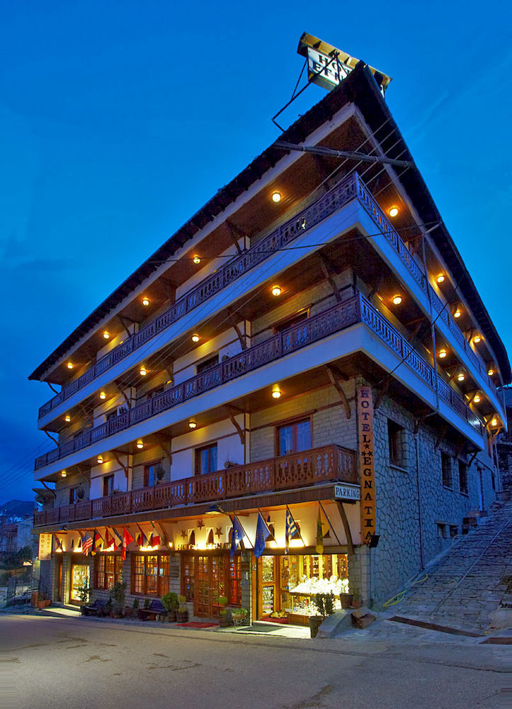 Egnatia Hotel Ioannina Bagian luar foto
